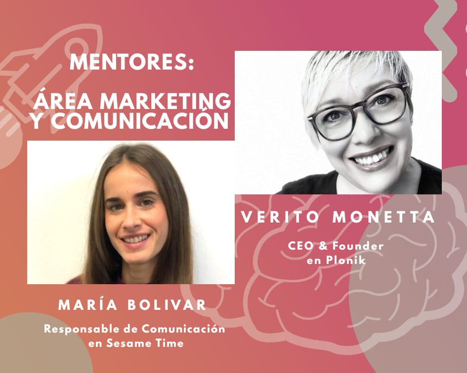 Seguimos presentando a nuestro elenco de mentores💪🏼💪🏼

Hoy toca al Área de Marketing y Comunicación para el que contaremos con la experiencia y saber hacer de <a href="/veritomonetta/">Verito Monetta</a>  ( <a href="/plonik/">Tadeusz Okon</a>) y María Bolivar (Sesame time).

#Emprendimiento #Emprender #ResetWeekend #RW19 #Castellón