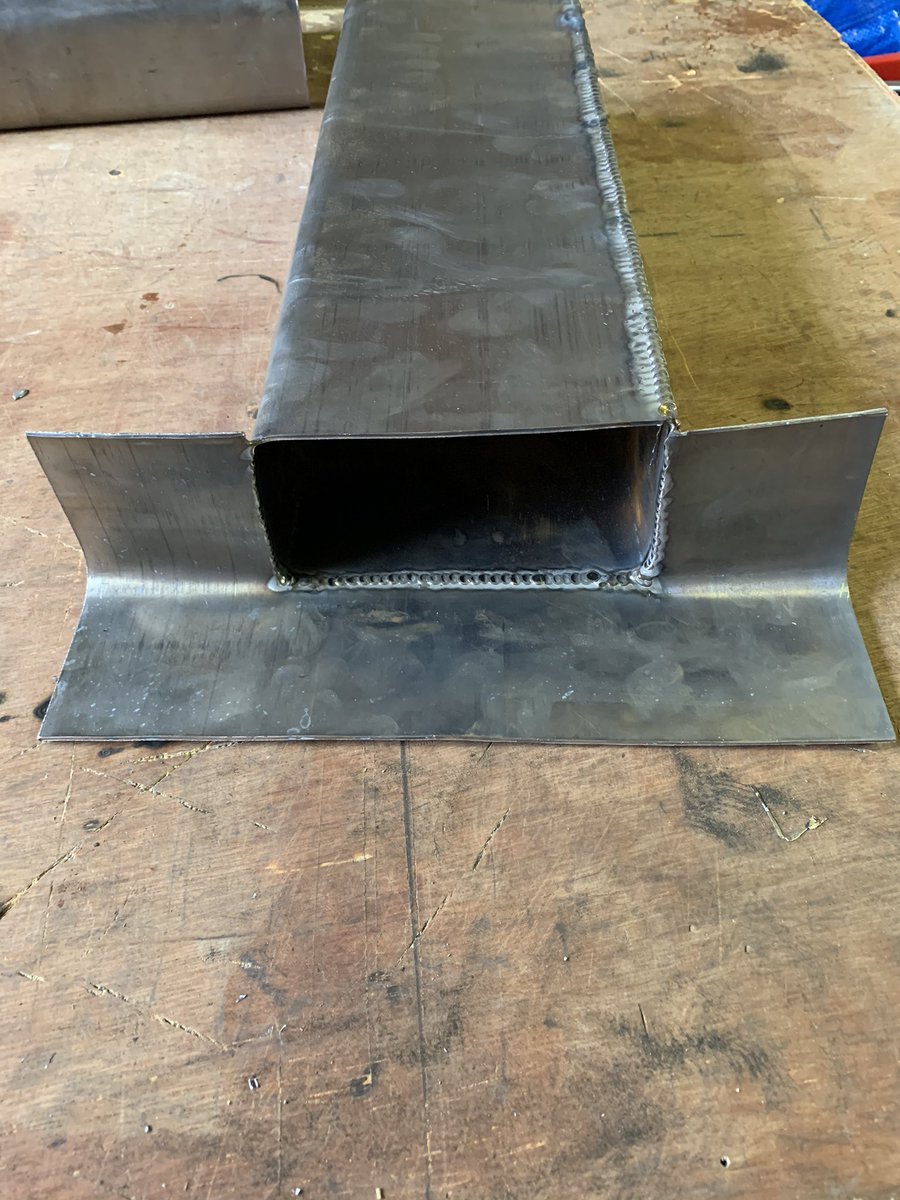 Some lead outlets made up for a local roofing firm while it was raining today #leadwork #altrincham  #cheshire