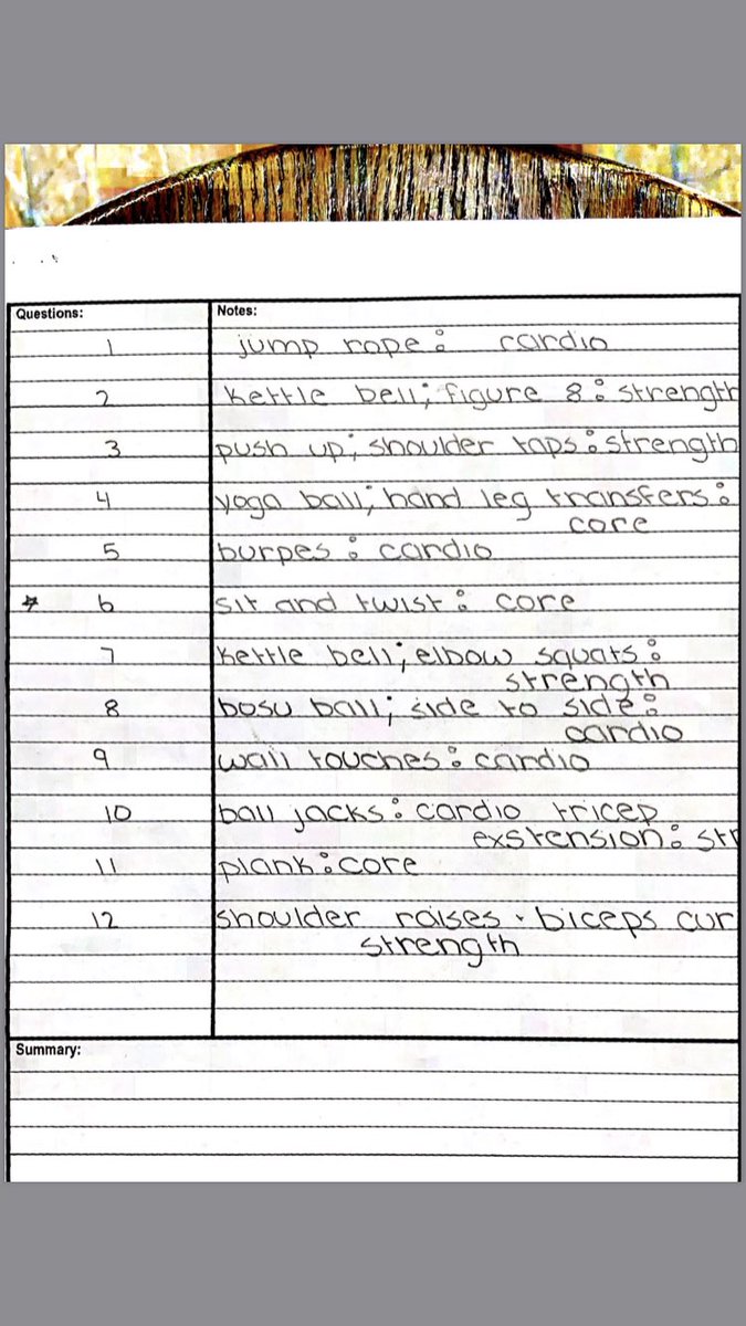 SPS186PE's tweet photo. A great use of AVID going on in PE at GMS. Students setting themselves up for success! #186PE @schooldist186 https://t.co/2gQOSvWr8I