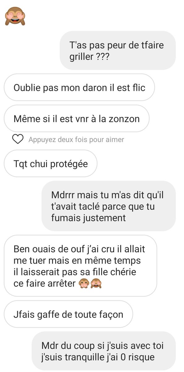 C vraiment une ariêré ptn PAPA IL EST COMPTABLE jcrois elle a fumer trop dmoula