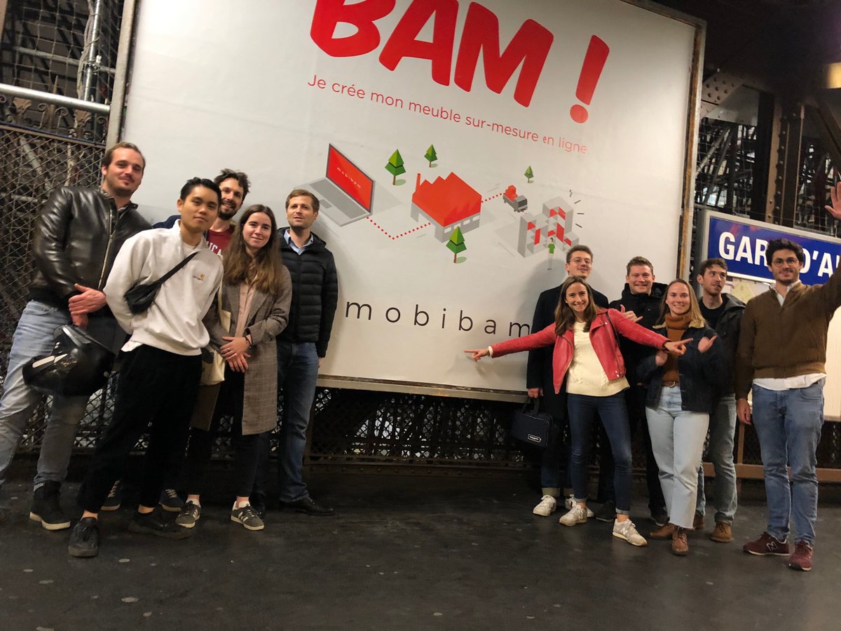 Et BAM !
<a href="/Mobibam/">mobibam</a> s'affiche dans le métro parisien 🙌

#Paris #madeinfrance <a href="/ClientsRATP/">Service Client RATP👌</a> #Metro #Pub