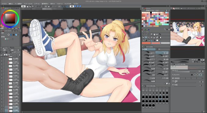 ライブでここまで進みました #今日のライブ進捗 https://t.co/n7B9cP0cgL 