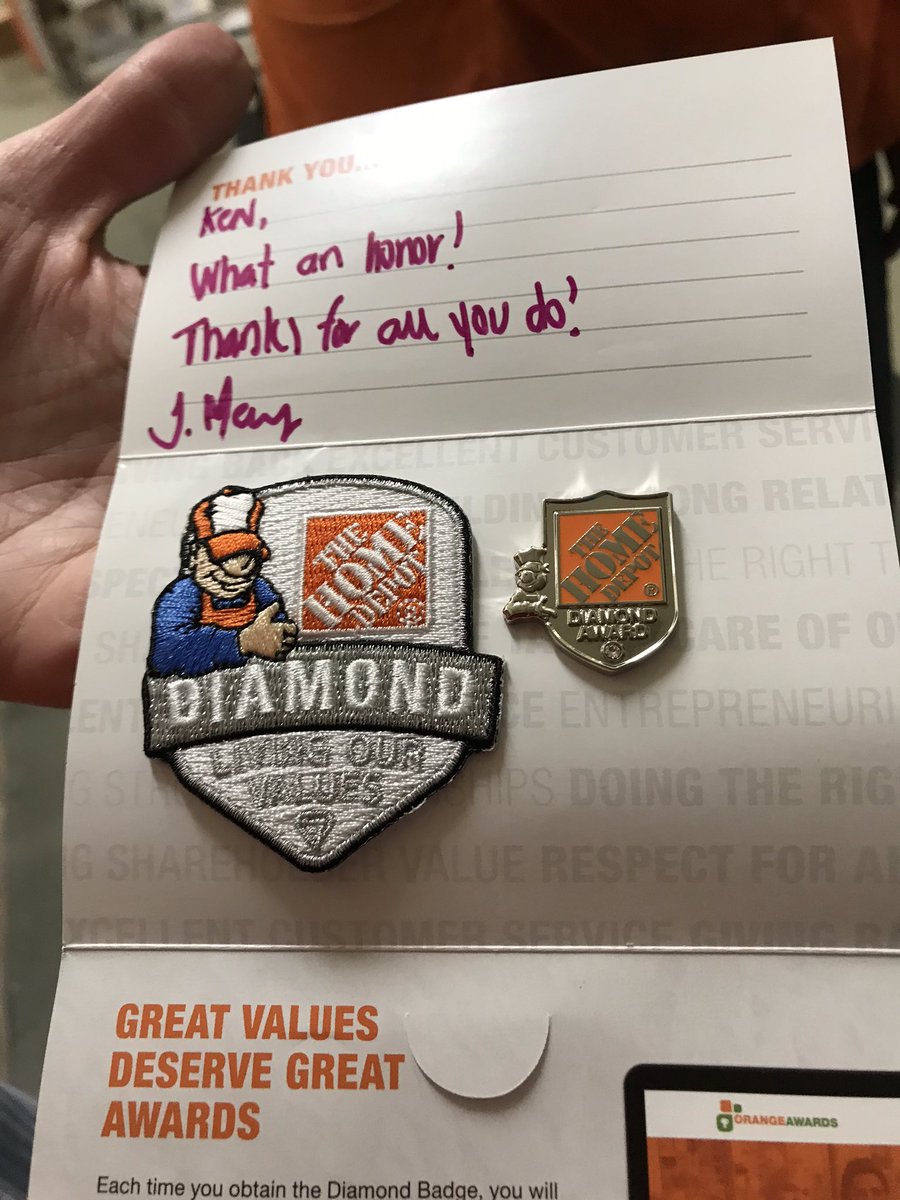 And we have another Diamond!!  Way to go Ken! #leadingbyexample #greatjob!  <a href="/JessicaMeaney3/">Jessica Meaney</a> <a href="/stevenlongmoor1/">Steven Longmoore</a> <a href="/DanielleKida1/">Danielle Dion Korell</a> <a href="/JasonArigoni/">Jason Arigoni</a> <a href="/NickB2610/">Nick Blood</a> <a href="/ThdBishop/">BishopWrightTHD</a> <a href="/Home2678/">Wilbraham Home Depot 2678</a> <a href="/RonSzafir/">Ron Szafir</a> <a href="/keith6759/">keith chevalier</a>