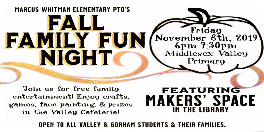 MWEpto's tweet image. We joined the club too! Come see us at this year’s first free family night, and follow us for future events and Valley/Gorham info. Spread the word!