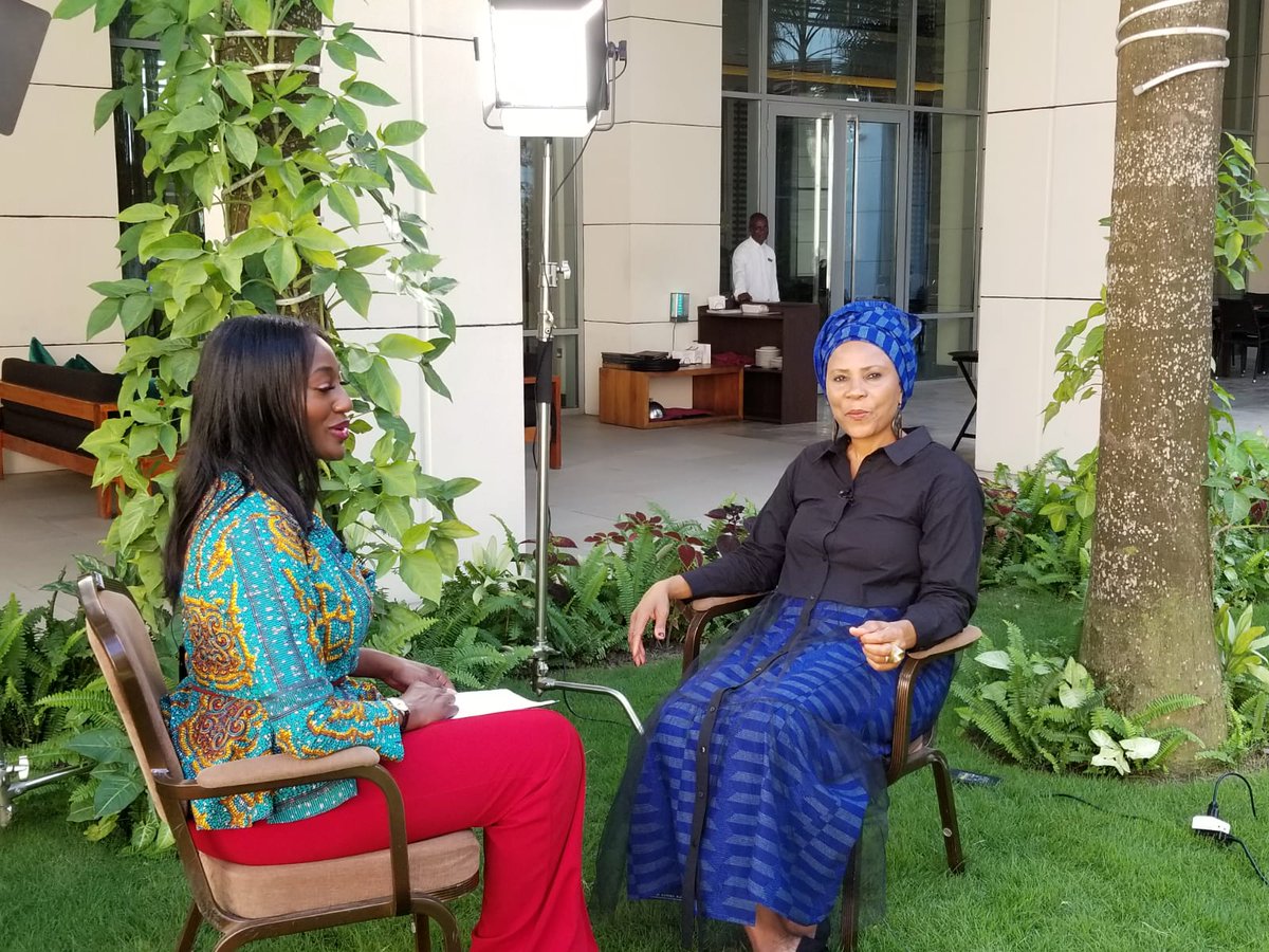 ahunnaeziakonwa's tweet image. As Africans, we need to ‘own the space’ and become stronger actors - with stronger voices - in the development of the continent. Great interview with @RachelleAkuffo @CGTNOfficial during #HighLevelDialogueGH #AfCFTA