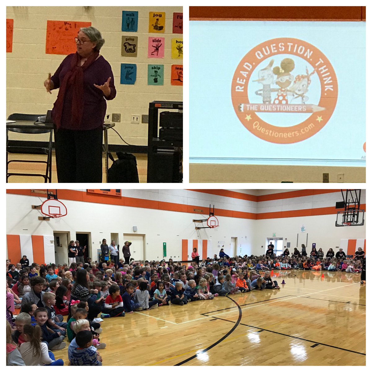 Andrea Beaty shares her love of reading and new book Sofia Valdez Future Prez with MPS! #fcpsstem <a href="/PrincipalMPS/">Sandy Fox</a>