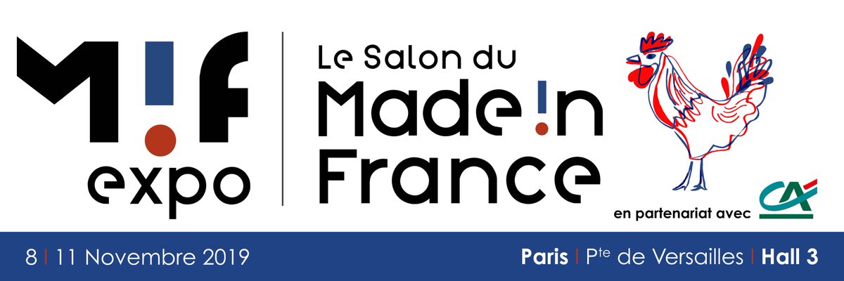 Demain c'est l'ouverture du salon <a href="/MIF_Expo/">MIF Expo - Le Salon du Made in France</a> 🐓🇫🇷
Retrouvez nos <a href="/startups/">startups</a> au pavillon Innovation 💡

<a href="/_monfoxy/">monfoxy</a> <a href="/Biom_Paris/">Biom Paris 🌱</a> <a href="/fizzerapp/">Fizzer</a> <a href="/tripclick/">Tripclick</a> <a href="/extrapageFR/">extrapage</a> <a href="/domainedugout/">Domaine du Goût</a> et encore plus.....

<a href="/Credit_Agricole/">Groupe Crédit Agricole</a>