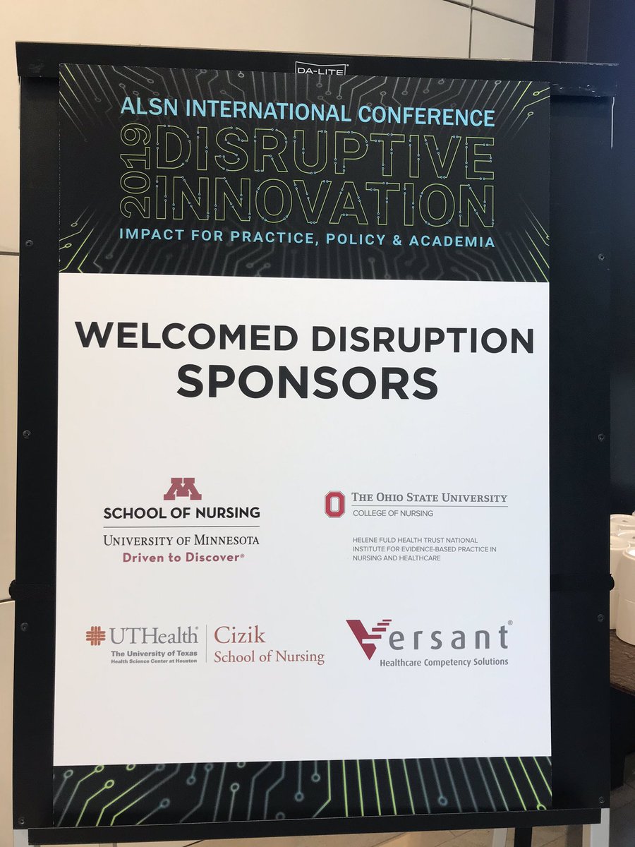 Proud to be part of an organization that continues to support nursing research!