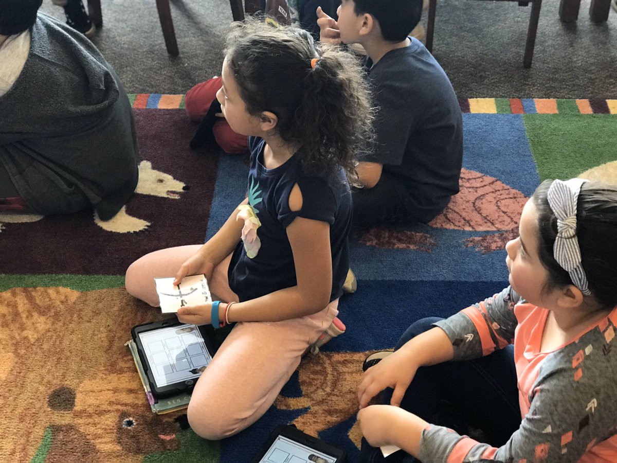 Hardcastle_Tch's tweet photo. Thanks @MabletonLC for teaching us more about the Cherokee and Creek Indians of Georgia. The kids loved using @nearpod to show what they know and interact during the lesson! @MabletonES #UltimateLearningExperience https://t.co/zlTZwN6fbk