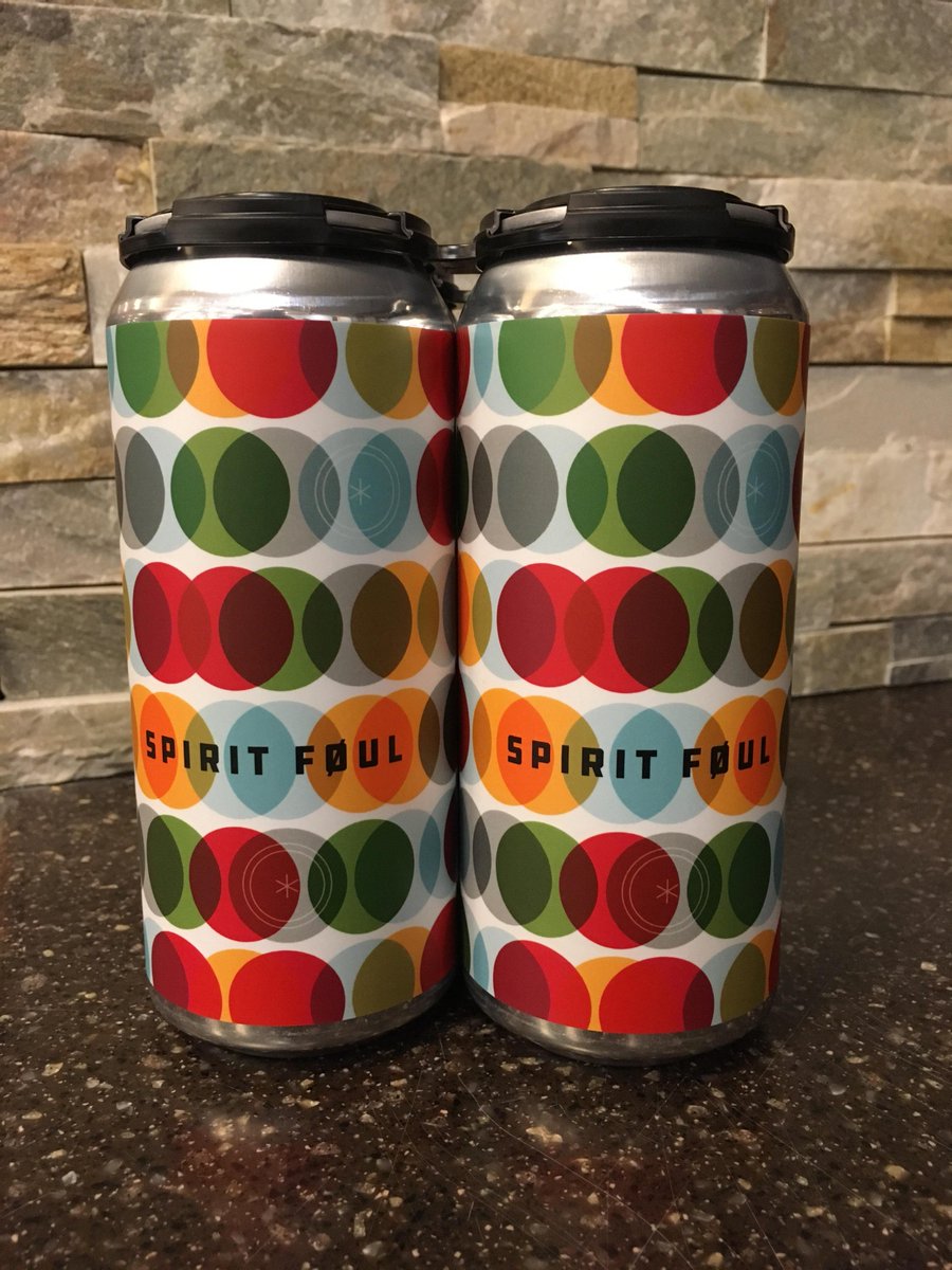 No you don't need your eyes checked, that is just the label for Fair State Brewing Cooperative Spirit Foul. Now available at Fridley Liquor.