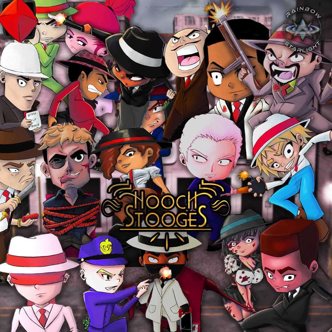 RbStarlight's tweet photo. Congratulations to everyone who won in the Hooch Stooges Sweepstakes!  Thank you to everyone who played!  Please like and follow Rainbow Starlight to stay updated for new contests where you can win our latest, exclusive, independent games! https://t.co/9YaxOpENHE