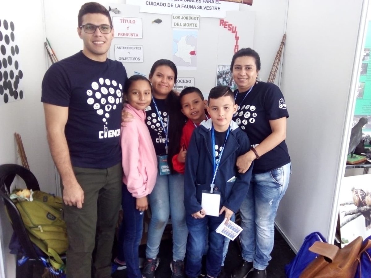 El grupo Ondas Los Jorügot del Monte, esta representando al departamento del Guainía en el IV Encuentro Nacional Ondas 4.0, que se esta llevando a cabo en la ciudad de Bogotá. 
#YoAmoLaCiencia #Ondas4punto0