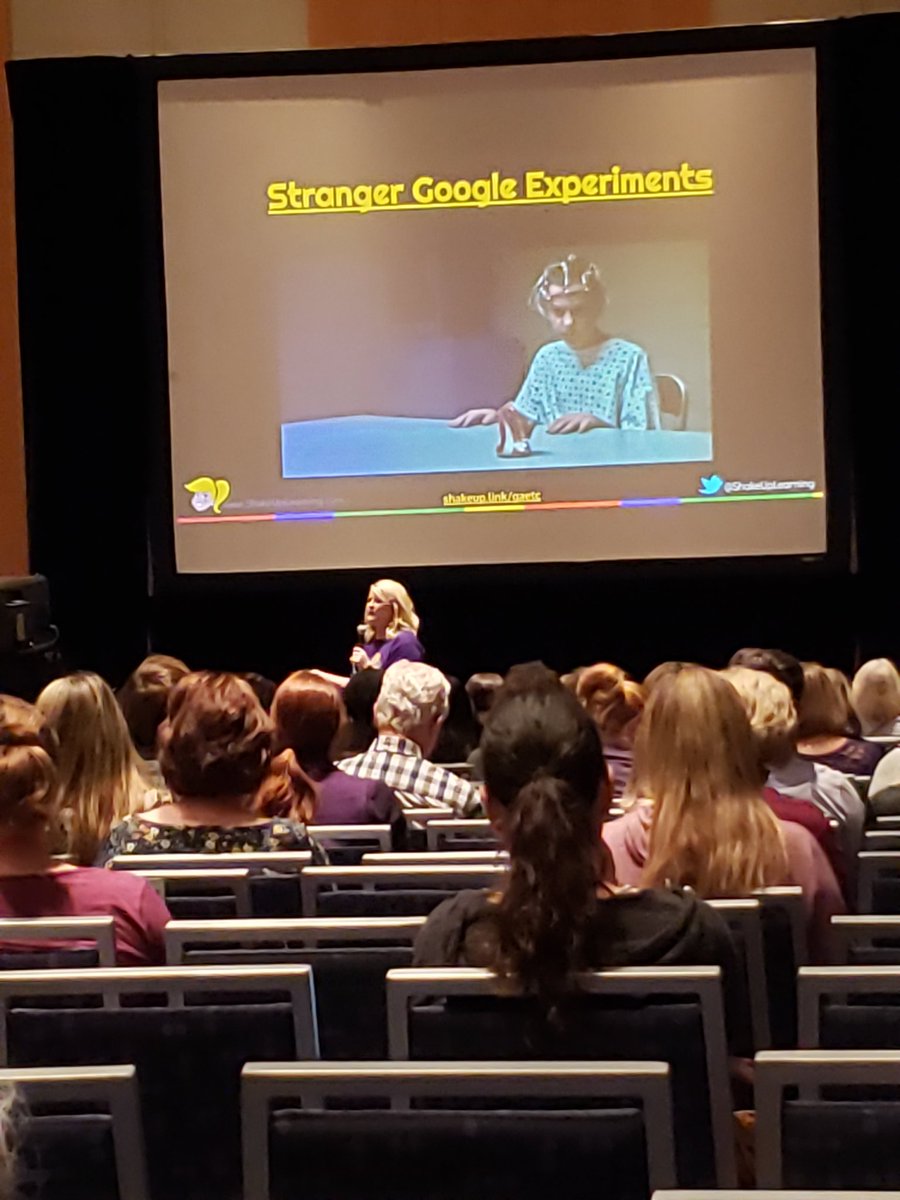 Sallie Robinson (@salliewrobinson) on Twitter photo Loving hearing about Stranger Google tools from <a href="/ShakeUpLearning/">Shake Up Learning</a> at #gaetc19!! Such cool info! Loving hearing about Stranger Google tools from <a href="/ShakeUpLearning/">Shake Up Learning</a> at #gaetc19!! Such cool info!