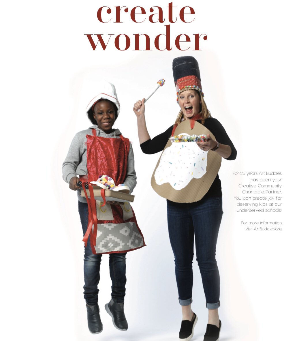 Give to the Max to help a child create wonder!!! You can change a young life with a simple donation. Thank you! artbuddies.org/donate