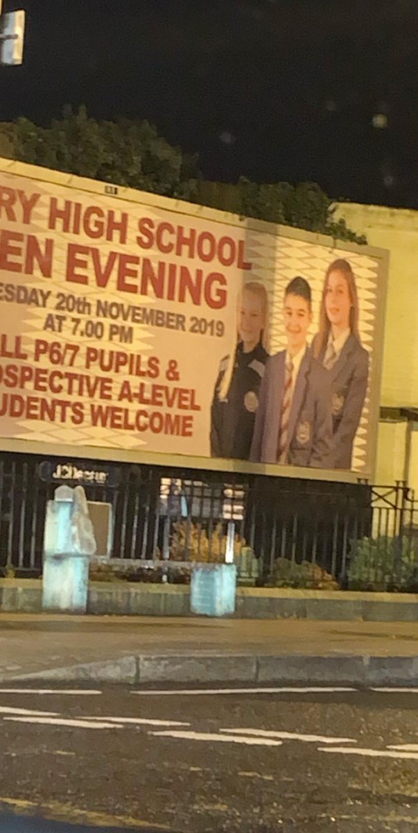 When you pass a billboard in Newry and see ur beautiful little blondie of a daughter 😍😍 #proudmuma