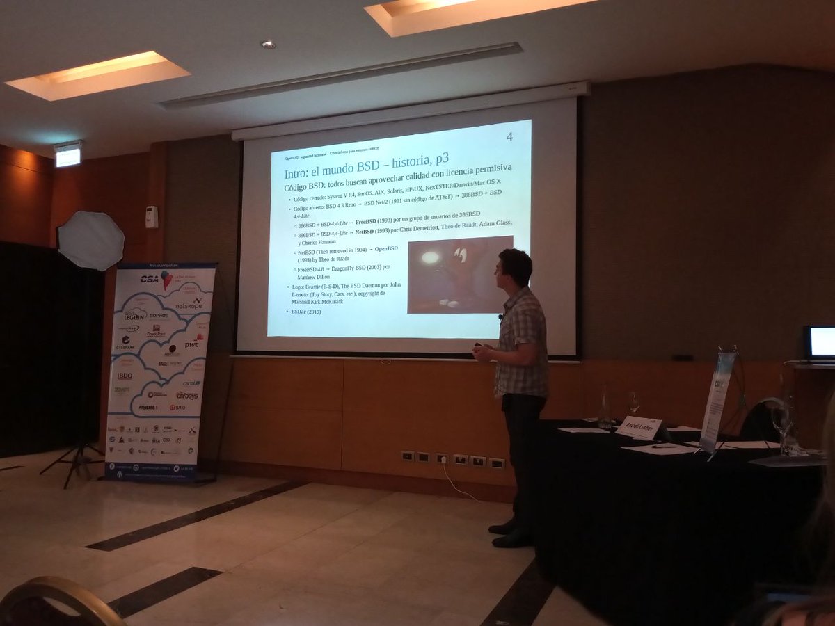 BSDarmy's tweet image. Anatoli hace su presentacion en #csalatam