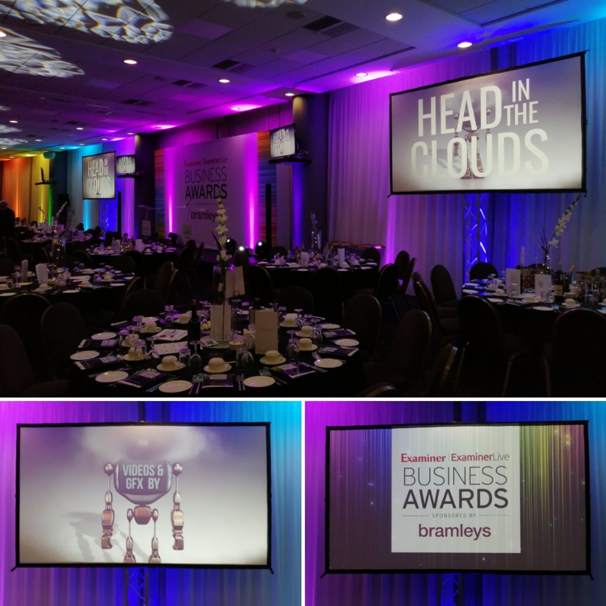 All set for #EBA19 @ExaminerAwards best of luck everyone!