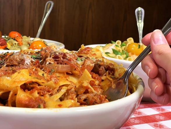 ShopFloridaMall's tweet image. Why bother cooking when you can munch on pastas from @bucadibeppo 🍝🍝🍝 #shopfloridamall #bucadibeppo #Pasta #Italian #ItalianDining #Dinner