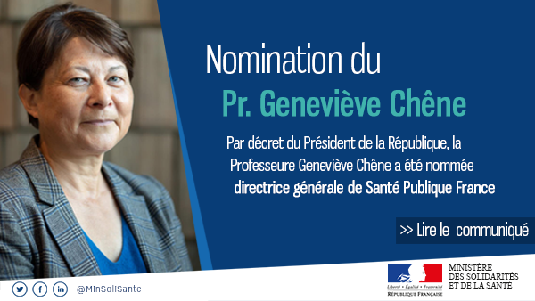 Ministère des Solidarités et de la Santé's tweet - "[#Nomination ...