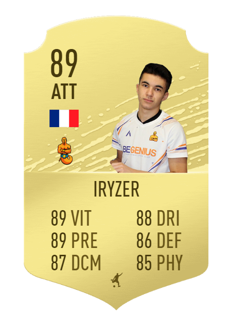 RLUltimateTeam's tweet photo. Le dernier génie nous rejoint ce soir ! 🆕 Bienvenue à Iryzer 💛❤️ https://t.co/smVxKMQJCc