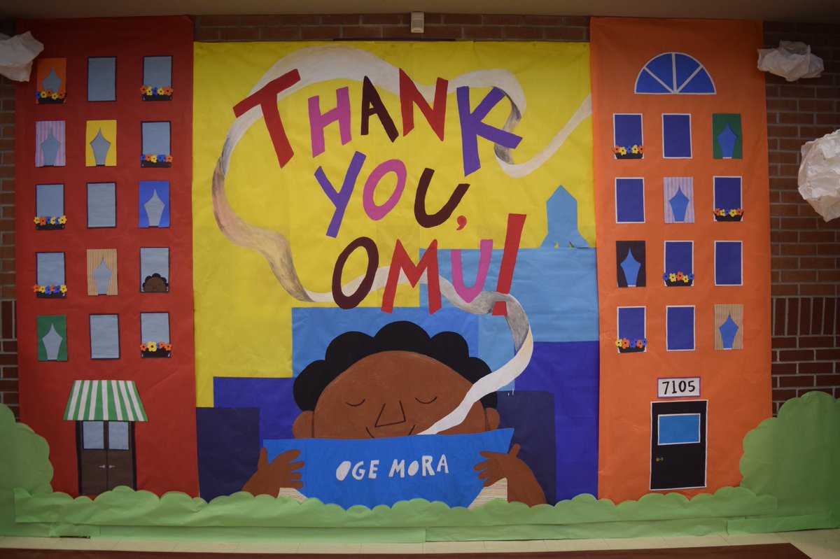 DexterK8MSCS's tweet image. Our school was magically transformed into the book Thank You, Omu by Oge Mora for the national campaign Read For The Record. We brought the book to life on our campus and the students had an incredible time! @Jumpstartkids @SCSK12Unified @EmpowerSCS #scsis901 @ogemora