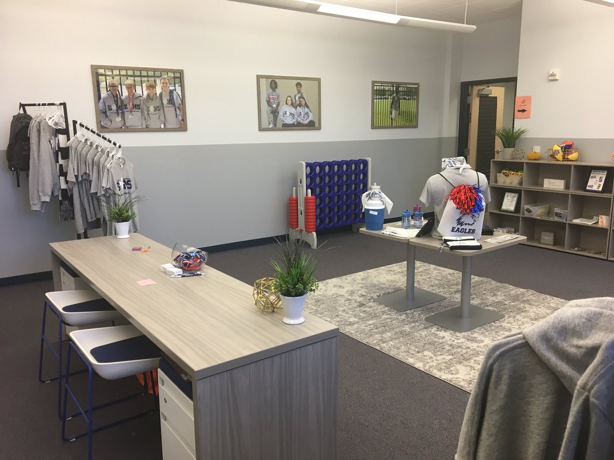 We recently finished this sweet build <a href="/BTMSeagles/">Buddy Taylor Middle School</a> - the nest: a school  store. School stores are a great place to enhance your culture - especially when it’s powered by passion and positive change. Want more details? Ask <a href="/BBoss12345/">Bobby Bossardet</a> about RTG - and bring your buddy bucks...