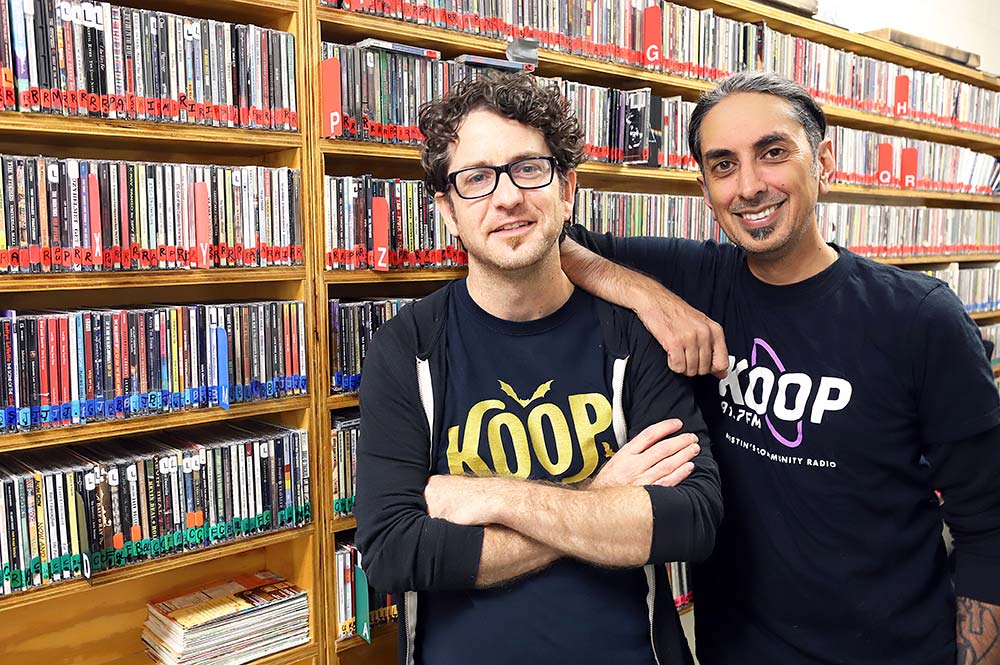 KOOP 91.7 FM (@koopradio) on Twitter photo Gloomiest of congrats to DJV & DJ AsuraSunil, hosts of <a href="/KOOPradio/">KOOP 91.7 FM</a>’s Darkest Before Dawn, who promote weather-related goth awareness with their “Black Clothing Comfortability Index”
which won the Aus Chron's coveted Best Defense Against Gothic Heatstroke award for 2019. Sats 6-7pm Gloomiest of congrats to DJV & DJ AsuraSunil, hosts of <a href="/KOOPradio/">KOOP 91.7 FM</a>’s Darkest Before Dawn, who promote weather-related goth awareness with their “Black Clothing Comfortability Index”
which won the Aus Chron's coveted Best Defense Against Gothic Heatstroke award for 2019. Sats 6-7pm