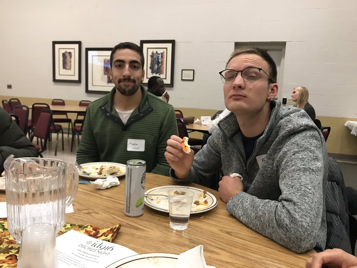Id916_MadisonWI's tweet photo. Hey @PeteBurak10 , these two say “hey! Remember us from the men’s retreat?!” https://t.co/V9bPgRVcwb
