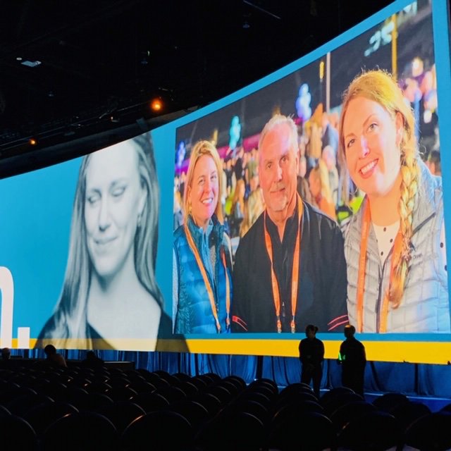 Another fantastic #SchwabIMPACT - So many great sessions and keynotes. Also, they really set the standard for bringing people together. On the Jumbotron. #TeamPrivateOcean