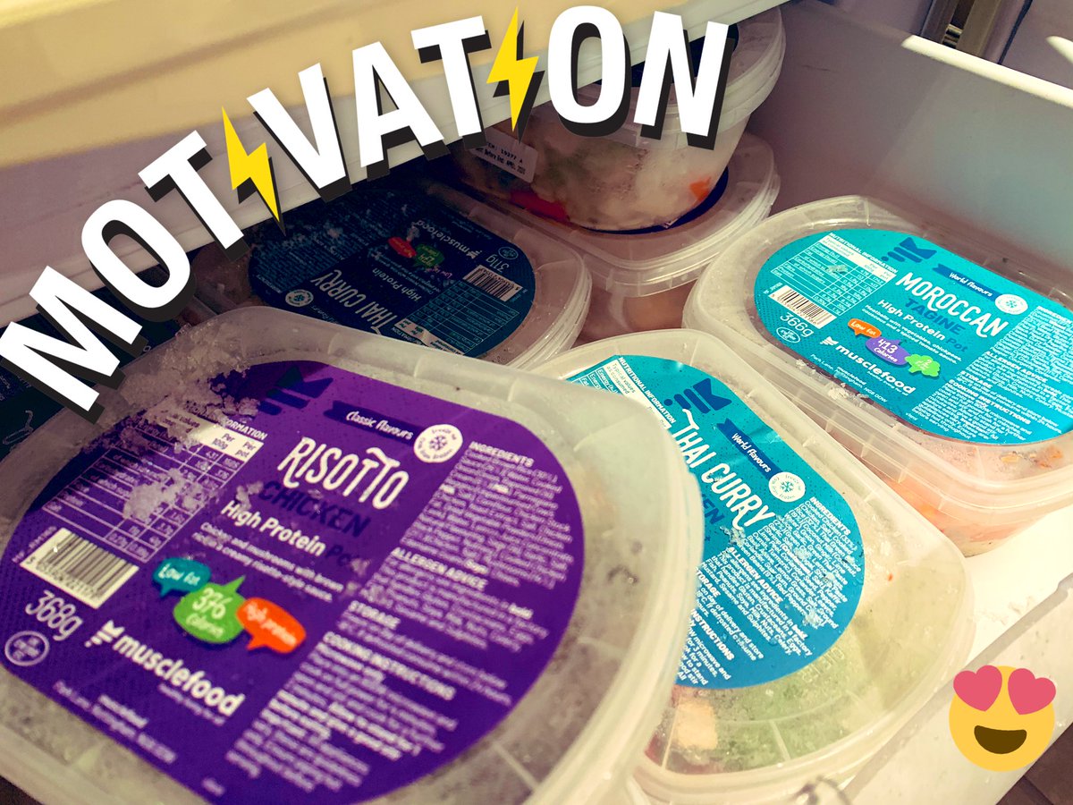 red_harper's tweet photo. My freezer is now rammed full with my first order of @MuscleFoodUK lunches for the next 2 weeks. Can’t wait to get stuck in and have more free time instead of mass prepping lunches for the week. #HealthyLivingForAll https://t.co/yohp3H4xKC