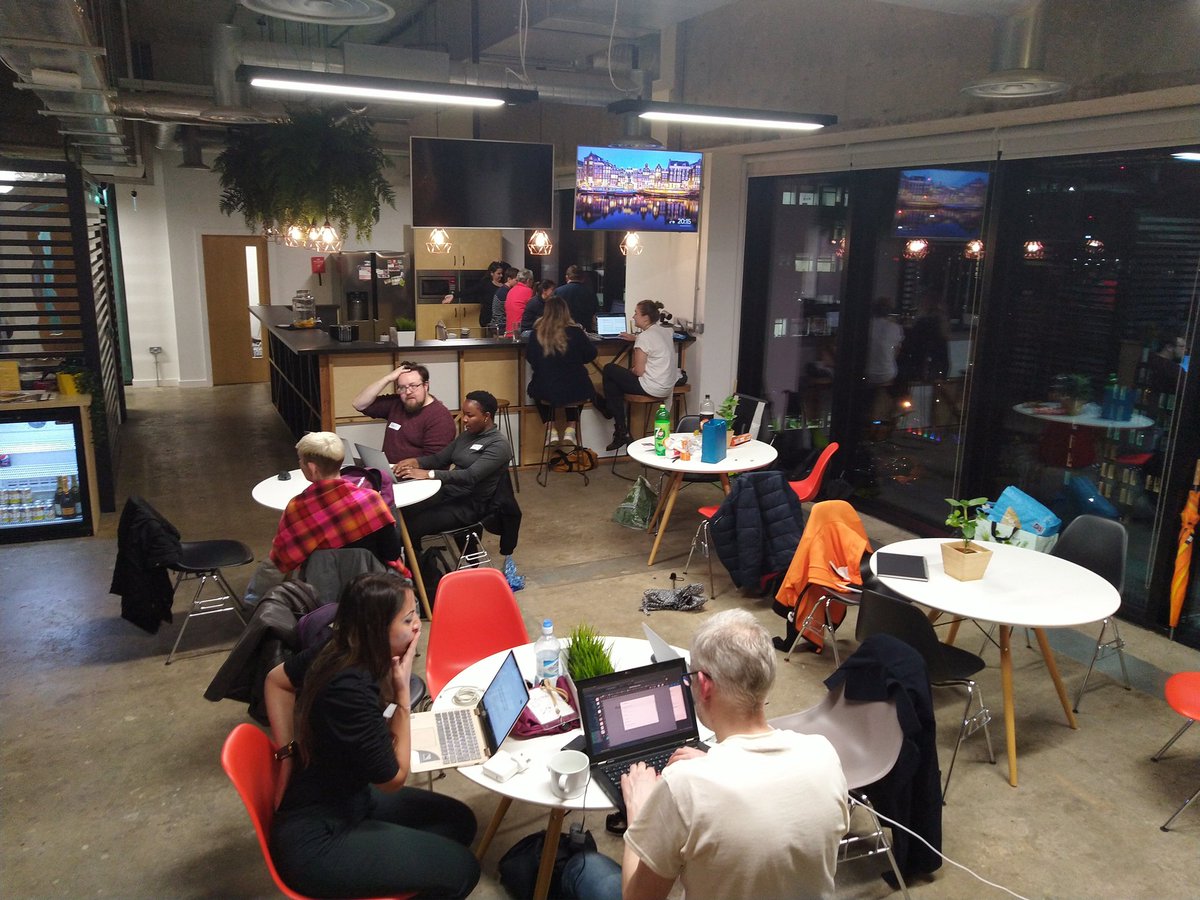 nat_marek's tweet image. So good to be @CodeAndStuff_uk and getting things done. Started Azure Fundamentals @MicrosoftLearn . Thank you @Peak_HQ for hosting us! 
#CodeandStuff #100DaysOfCode #Azure