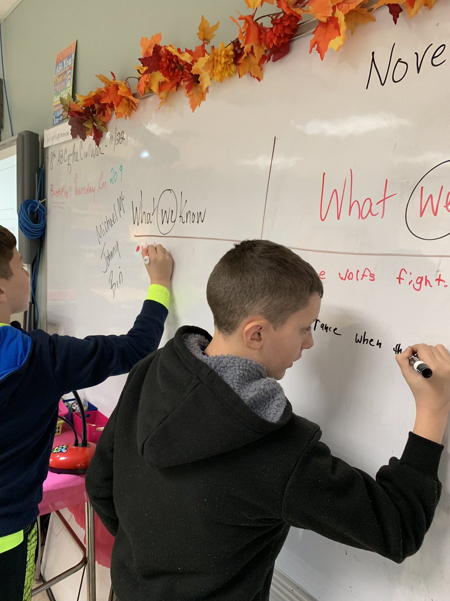 kboyar5's tweet image. Good readers have good reading habits!! Room160a practiced some of theirs today. #Activatingpriorknowledge #settingapurposeforreading #nonfiction #differentcoloredink #windowintotheirthinking