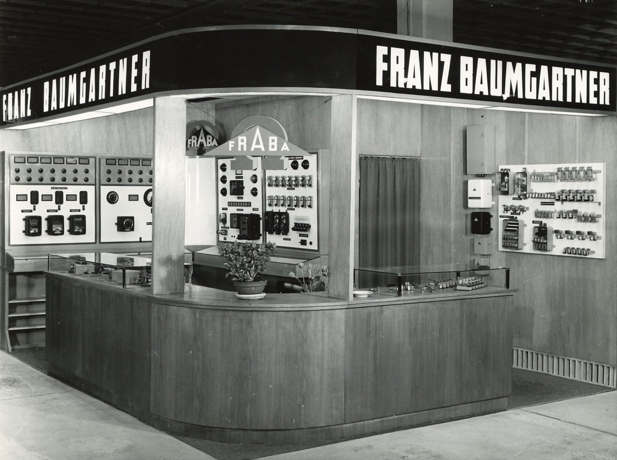 With all of the the exhibitions coming up, let's take a look back and visit FRABA's exibition booth from 1953! With over 100 years in the motion control industry, FRABA is your one stop shop for all of your position sensor needs! 
#sensors #encoders #motioncontrol