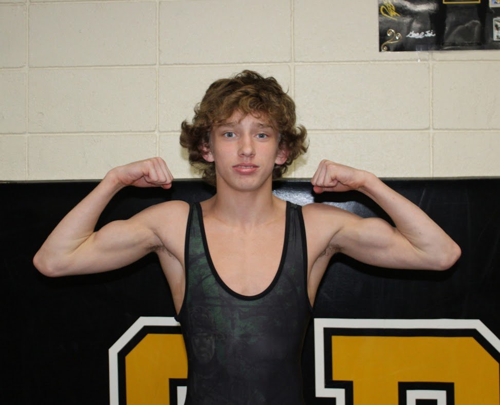 Sandite Wrestler of the Week
Christian Forbes
Favorite move?- "single leg"
Celebrity Crush?- "Taylor Swift"
Hero/Role model?- "my dad"
Most embarrassing moment?- "mistaking someone for a relative"
How long does is take you to get ready for a date?- " zero seconds i'm always ready