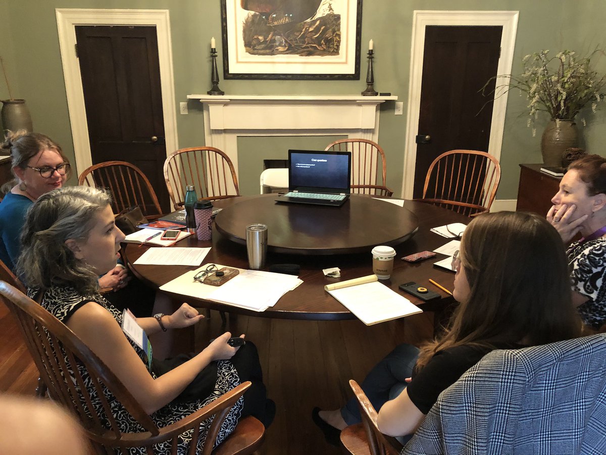 Talking <a href="/18thConnect/">18thConnect</a> with Project Manager Elizabeth Brissey!  #BehnBurney19