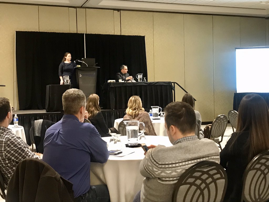 Simulation for CPD in EM - <a href="/c_forristal/">Chantal Forristal</a> presenting our EM-SERC national collaborative research. 2/3 of 🇨🇦 academic EDs have established sim CPD programs! Faculty are interested and want more sim to improve Resus + procedural skills! #SimSummit19 <a href="/RC_SimSummit/">Simulation Summit | Sommet de Simulation</a>