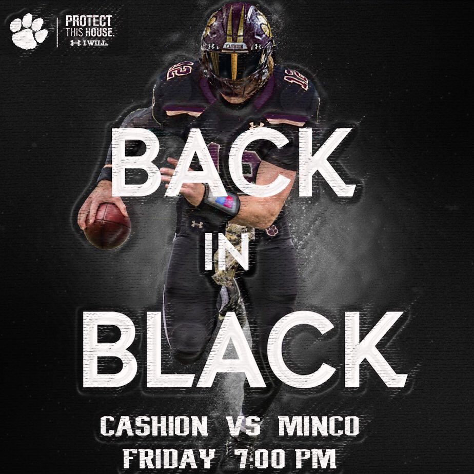 Cashion Football on Twitter "Join us for our Senior night football