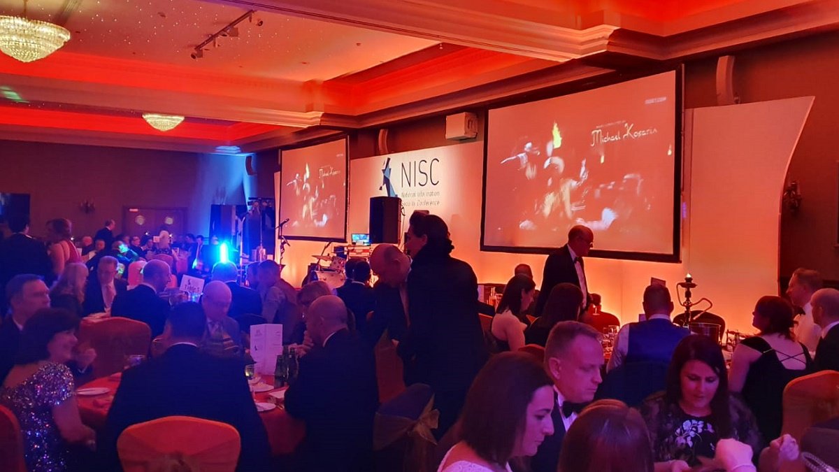 GoIvanti's tweet photo. Looking forward to a great night at the #NISC2019 celebration dinner. It's a perfect way for us to relax and network with old friends and new acquaintances! #NISCXX @sapphiredotnet https://t.co/moCxy0ZLEq