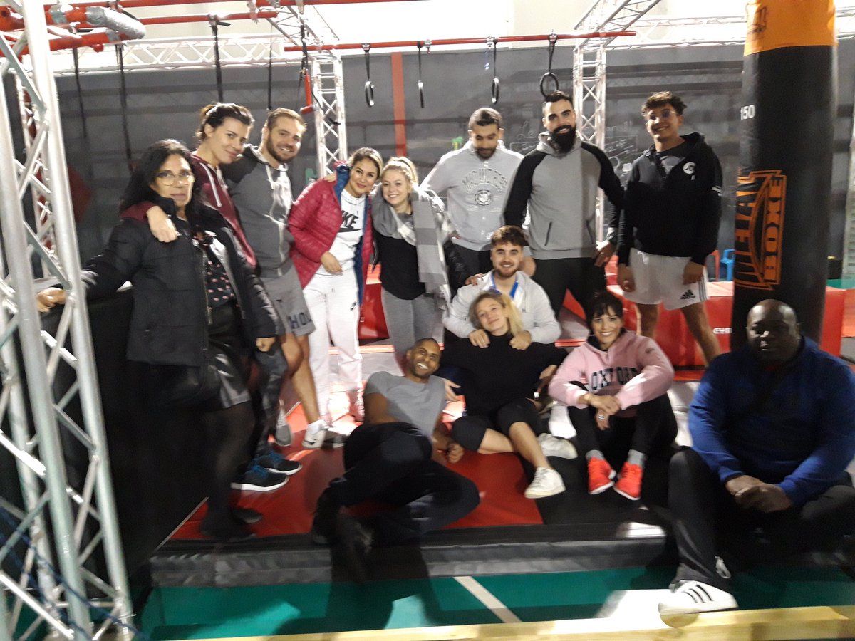 Oxygène relève le défi Ninja Warriors 😁💪💪💪#cacentrest #defi #determination