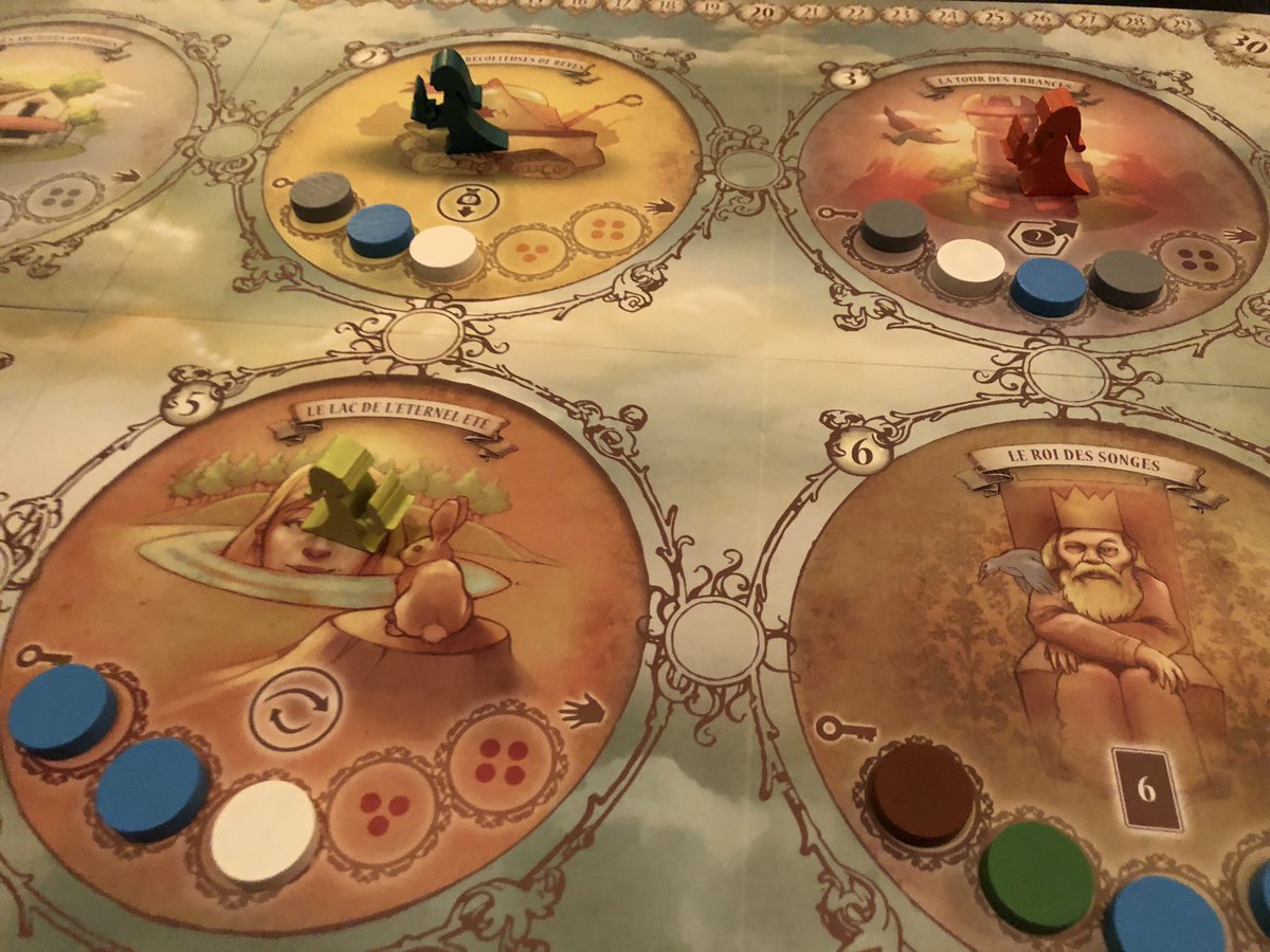 J’ai pu tester #DreamScape 🤗 Je ne connaissais rien au jeu et j’avoue que c’est plutôt agréable et surtout très joli. Il y a moyen de faire chauffer les neurones je pense 😅 À réessayer pour me faire un avis définitif #j2s