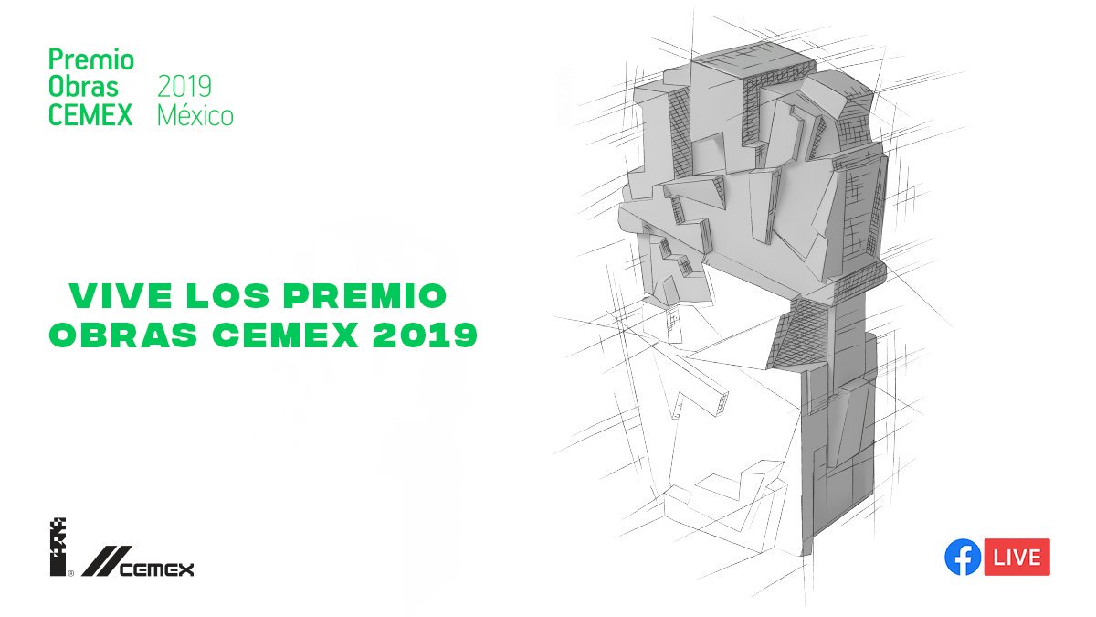 ¿Están listos para vivir el #PremioObrasCEMEX?
Descubran a través de nuestro FB Live proyectos increíbles, que nacieron como un sueño y se hicieron realidad. ¡Espéralo el día de hoy! No te lo pierdas 😉.

¡Menciona a tus amigos para que juntos lo vean! premioobrascemex.com