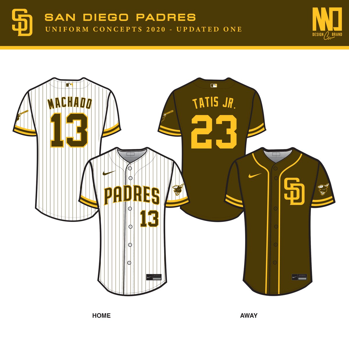 padres concept uniforms