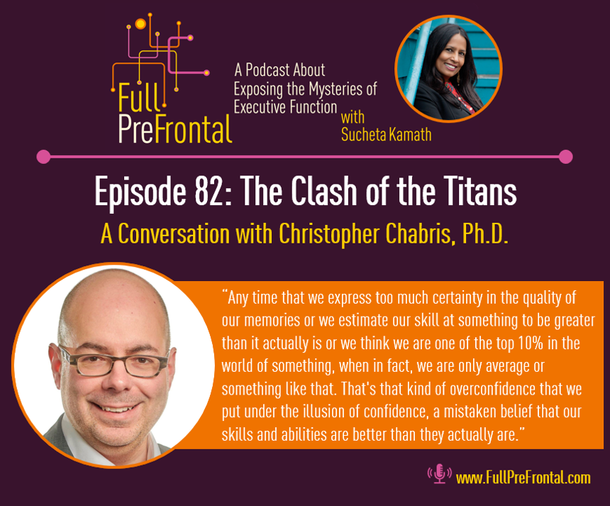 FullPreFrontal's tweet photo. Listen to @cfchabris as he explains the illusion of attention, the mistaken belief that we pay attention & notice more around us than we really do on #FullPreFrontal with @SuchetaKamath
https://t.co/vhnKSLf4Zi https://t.co/nZPnSOVxUi