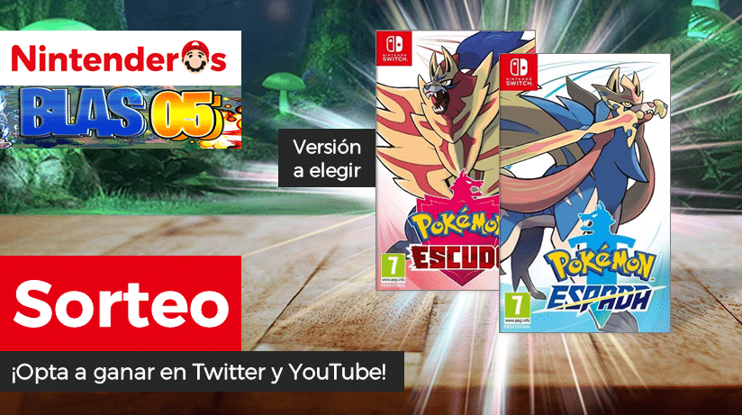 Nintenderos's tweet photo. ¿No has sido tú el afortunado? ¡No te preocupes! Tenemos otros 2 sorteos activos:

➡️ Una Nintendo Switch Lite Ed. Pokémon con #NintenderosLitePokémon: https://t.co/Jn5fj7PCQC
➡️ Una copia de Espada o Escudo a elegir: https://t.co/dnflvyLJLN

¡Suerte! https://t.co/64ZstRNAdM