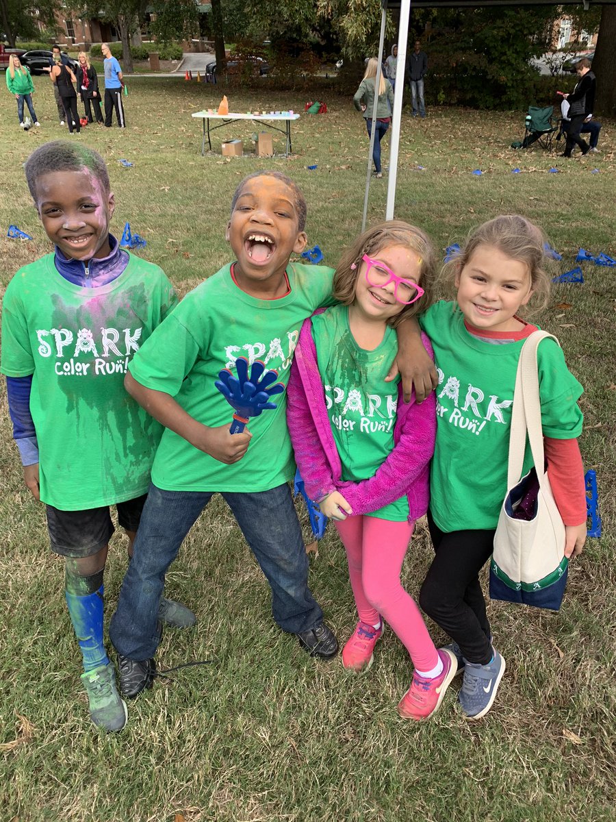 drjtoney's tweet image. Today’s Color Run was a ton of fun! Thanks to all of our students, families, and teachers for supporting @APS_SPARK! #SPARKgratitude #BeSPARK @TerryHarness @SPARKpto @MadlemCorrie