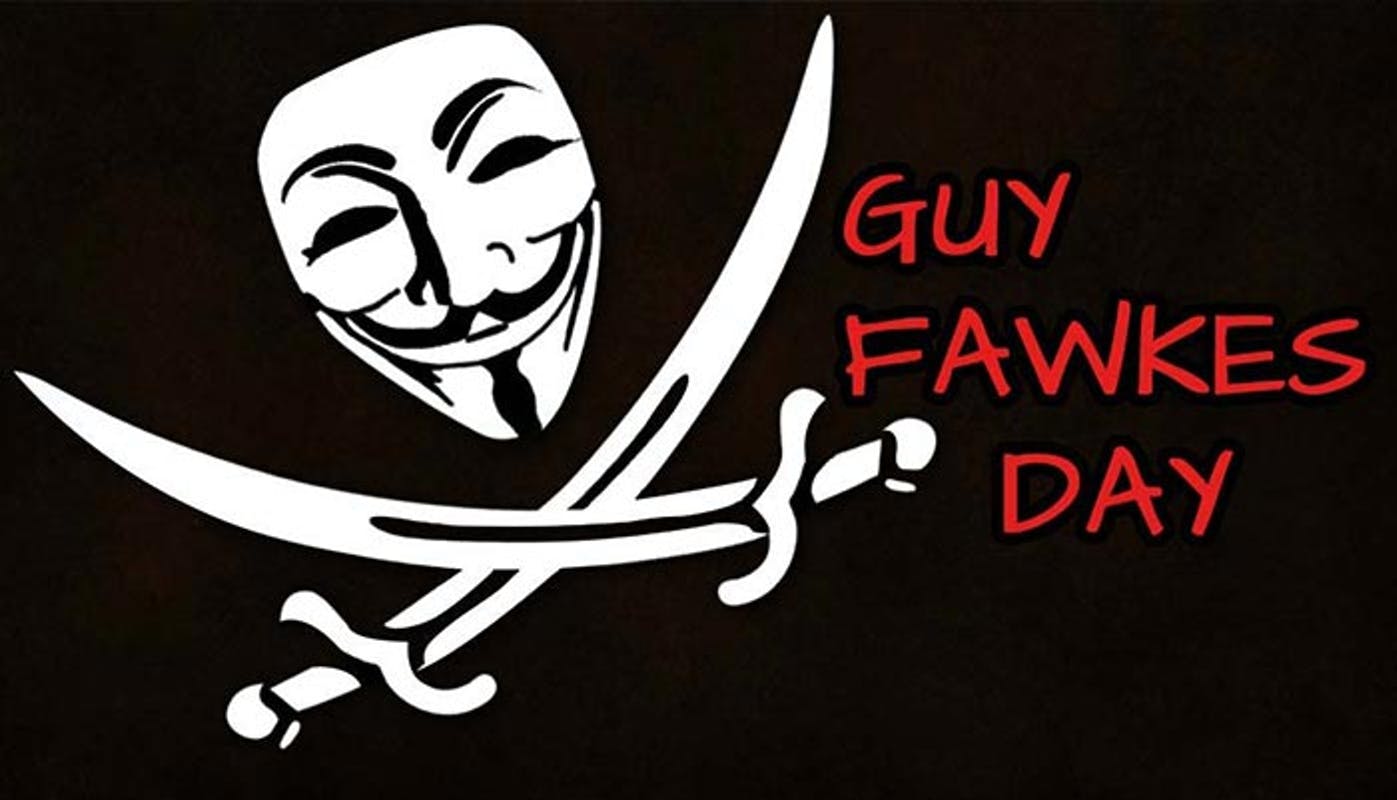 Guy Fawkes Night надпись