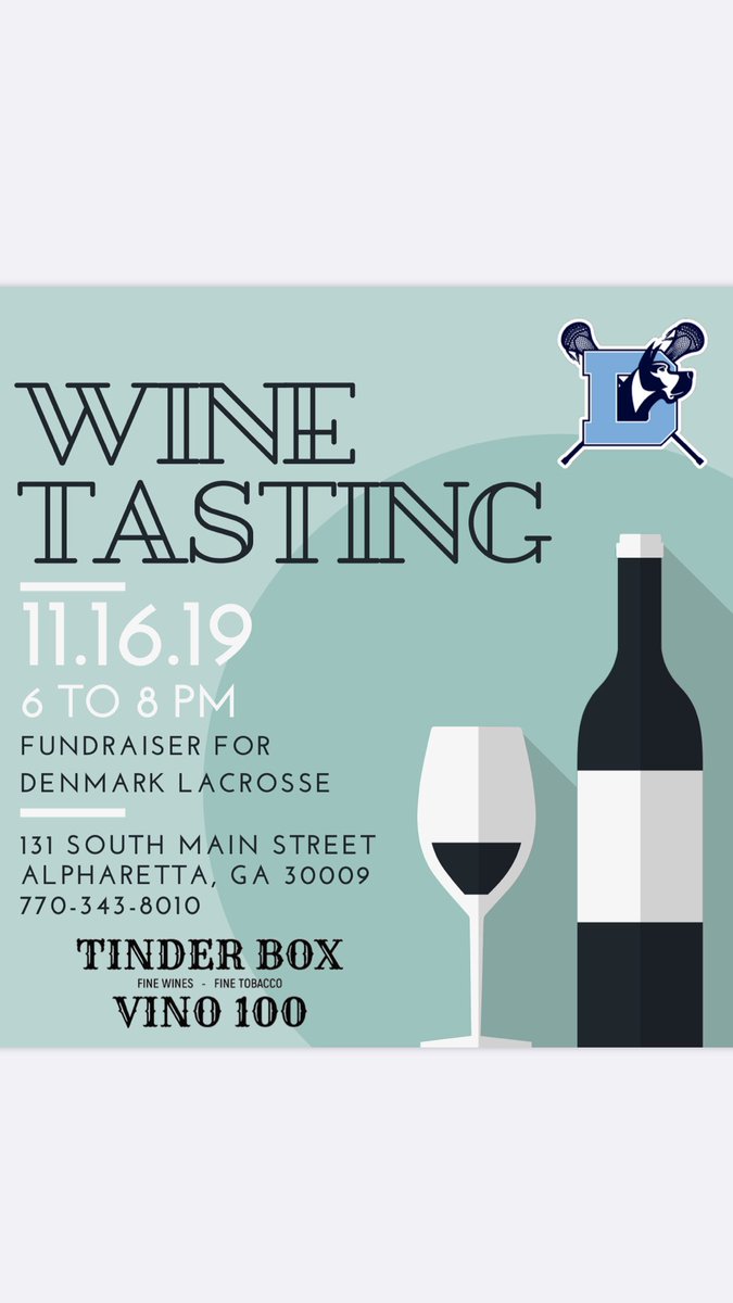 denmark_hs's tweet photo. Come support Denmark Danes Lacrosse program.  $25 wine tasting https://t.co/ChhqoSKo9J
