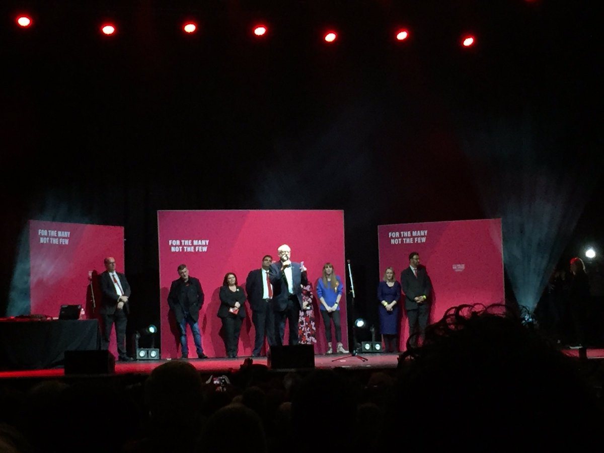 loveisbrilliant's tweet photo. @jeremycorbyn Thank you for a brilliant speech, for speaking about homelessness education austerity nhs arts housing UC Green Industrial Revolution, for being warm humorous and caring. Everyone who spoke tonight was passionate, energised and ready. #LabourWillWin https://t.co/nHveKAQfn0
