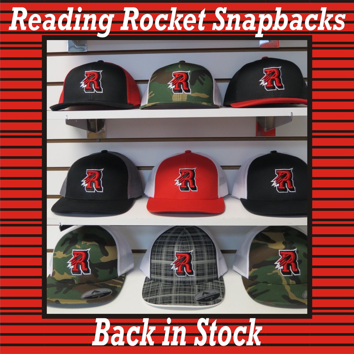 ReadingTrophy's tweet image. A few #ReadingRockets Trucker Snap backs are in stock, stop by and gets yours while they are here, not sure if we'll have more before #christmas @StudentRMHS @rmhs_football @RocketsRMHS @RMHSVB01867 #shop01867