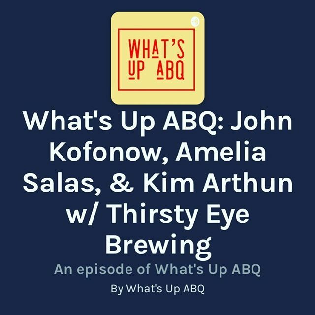 Check out the latest What’s Up ABQ podcast episode with Thirty Eye Brewing Co! We had such a nice time with hosts Lindsey and Ryan. They’re doing great work with this show. https://t.co/GmlTsv5e3w @abqwhatsup @thirstyeyebrew #nmbeer #abqbeer https://t.co/OdXkrgp5Wl